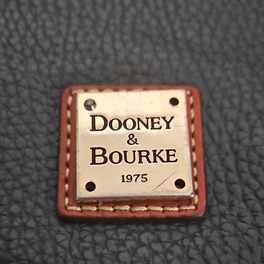Dooney & Bourke Teal and Brown Crossbody Bag - Picture 3 of 15